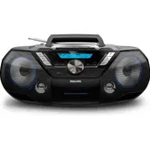 Sistem Audio Philips AZB798T/12, 12 W RMS, CD/MP3 Player, Bluetooth, USB (Negru)