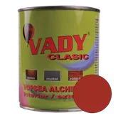 Vopsea alchidica Vady clasic, pentru lemn/metal/zidarie, interior/exterior, maro roscat, 0,6 l