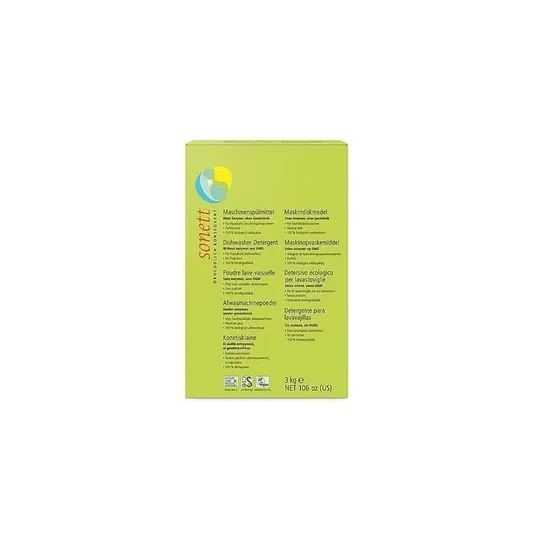 Detergent ecologic praf pt. masina de spalat vase 3kg - Sonett