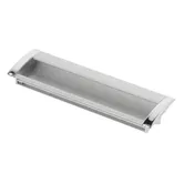 Maner ingropat WPB326, aluminiu cromat, L 140 mm, 128 mm
