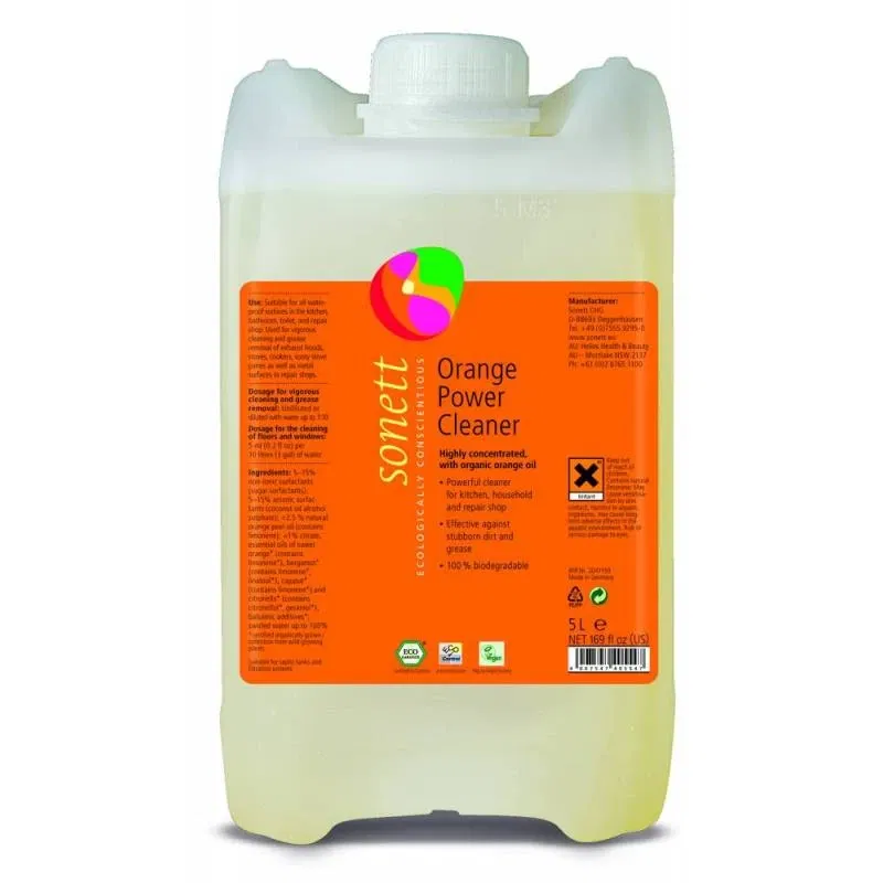 Detergent ecologic universal concentrat cu ulei de portocale 5L -