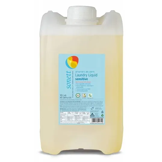 Detergent ecologic pt. rufe albe si colorate, neutru 10L - Sonett