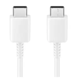 Cablu de date Samsung EP-DA705BWEGWW, USB Type-C - USB Type-C, 1m (Alb)