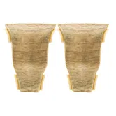 Set colt interior plinta parchet Korner Perfecta 62, stejar Belvedere 212, PVC, 62 x 23 mm, 2 bucati/set