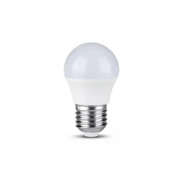 Bec LED G45, glob, E27, 8 W, lumina calda 3000 K