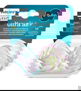 Suzete Ultra Air SCF085/59 pentru 0-6 luni Verde/Roz, 2 bucati, Philips Avent