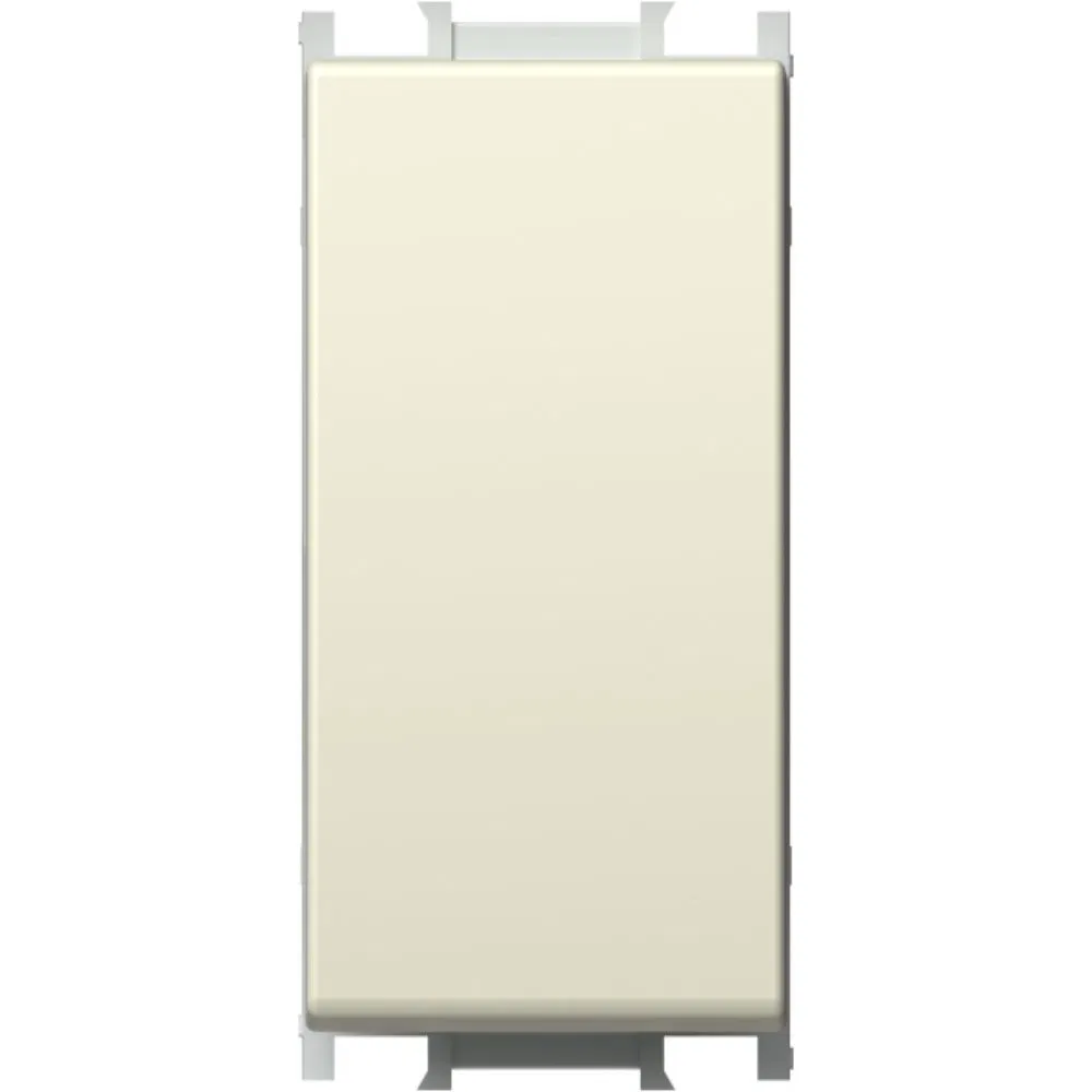 Intrerupator simplu, TEM, SM10IW-B, IP 20, montaj incastrat, crem, 45 x 38 mm