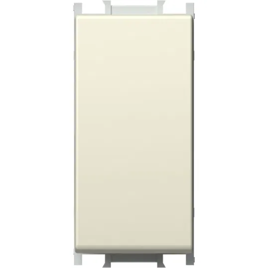 Intrerupator simplu, TEM, SM10IW-B, IP 20, montaj incastrat, crem, 45 x 38 mm