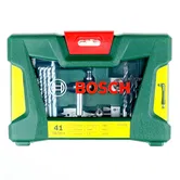 Set burghie si capete de surubelnita Bosch V-Line, 41 piese