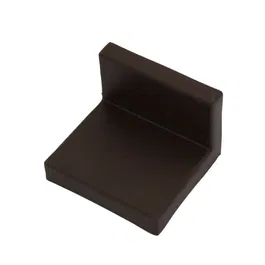 Coltar pentru mobila + capac maro, 2 buc