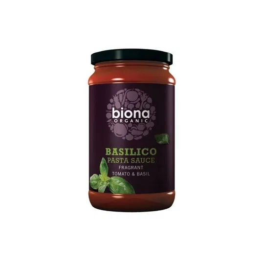 Sos Basilico pentru paste cu busuioc eco-bio 350g - Biona