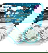 Suzete fosforescente Ultra Air SCF376/13 pentru 6-18 luni Verde/Albastru, 2 bucati, Philips Avent