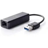Adaptor Dell 470-ABBT USB 3.0 - RJ-45 (Negru)
