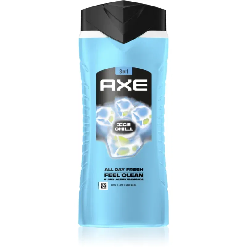 Axe Ice Chill gel de dus revigorant 3 in 1 400 ml