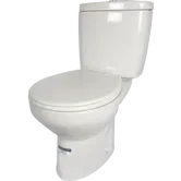 Set Toaleta Roca Adele V, WC + capac + rezervor, evacuare verticala, alb