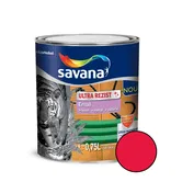 Email Savana ultra rezist pentru metal/lemn/zidarie, interior/exterior, rosu, 0,75 l