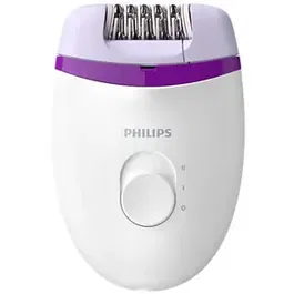 Epilator Philips Satinelle Essential BRE225/00, 2 viteze (Alb/Mov)