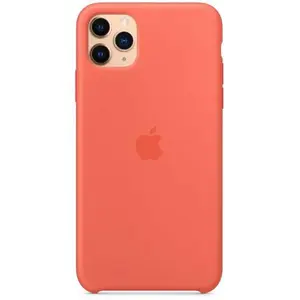 Protectie Spate Apple MX022ZM/A pentru iPhone 11 Pro Max, Silicon (Portocaliu)