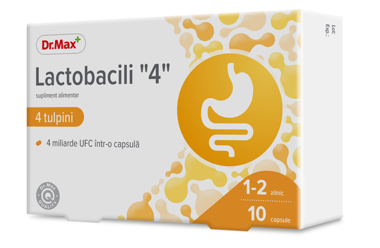 Dr. Max Lactobacili `4`, 10 capsule