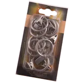 Inele galerie din metal forjat cu clema, inox,D 16 mm, 10 buc