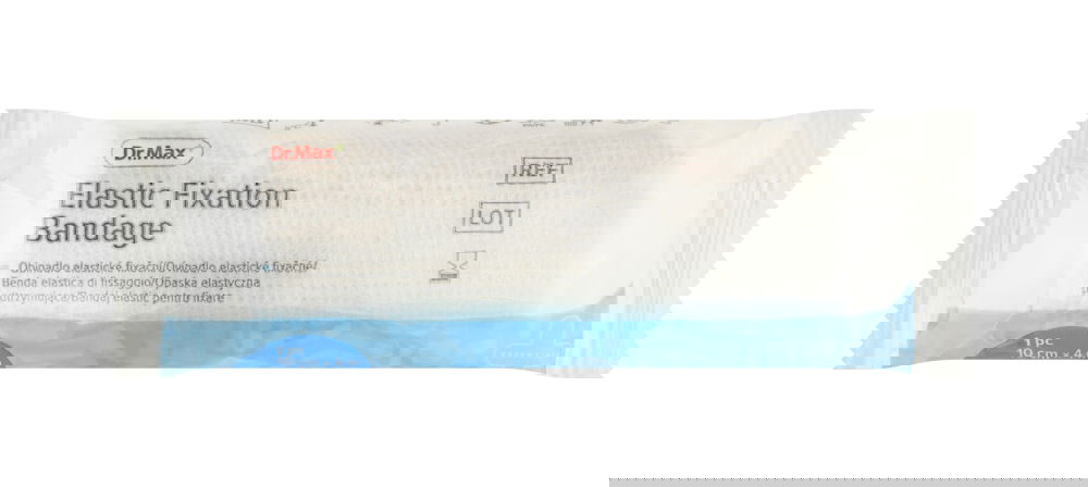 Dr. Max Bandaj elastic de fixare 10cm x 4m, 1 bucata