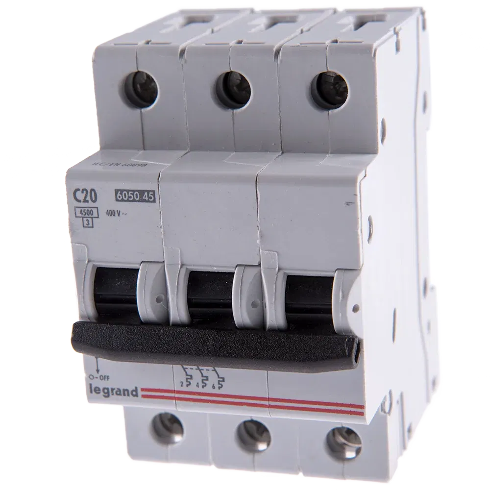 Disjunctor RX3 4500 Legrand 419709, 3P, 20A