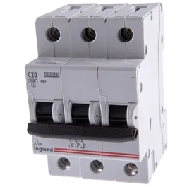 Disjunctor RX3 4500 Legrand 419709, 3P, 20A