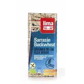 Rondele din hrisca expandata cu seminte de in eco-bio 130g - Lima