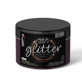 Sclipici decorativ Glitter G10 Magic Efect, garnet, 150 gr