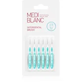 MEDIBLANC Interdental Pick-brush perie interdentara 0,6 mm Blue 6 buc