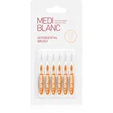 MEDIBLANC Interdental Pick-brush perie interdentara 0,7 mm Yellow 6 buc