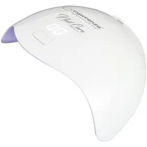 Lampa LED UV pentru unghii Esperanza Emerald EBN008, 40 W (Alb)