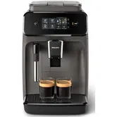 Espressor complet automat Philips EP1224/00, 15 bar, 1.8 L, 12 setari de macinare, Sistem clasic de spumare a laptelui, Afisaj tactil, Compatibil cu Filtru AquaClean, Gri casmir