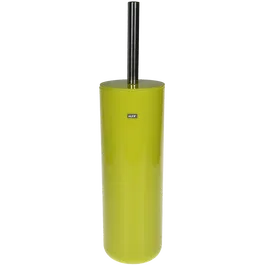 Perie WC MSV Inagua, plastic, verde, 9.3 x 35.5 cm