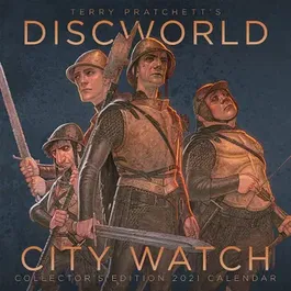 Terry Pratchett's Discworld City Watch Collector's Edition 2021 Calendar - Terry Pratchett
