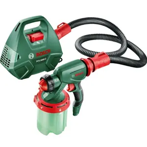 Pistol de vopsit Bosch PFS 3000-2, 650 W, 1000 ml capacitate rezervor, 300 ml/min capacitate pompare, sistem SDS