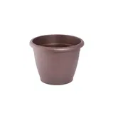 Ghiveci flori Naxos, plastic, bronz, interior/exterior, 20 cm