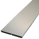 Plinta din PVC cu finisaj aluminiu titan, L 4 m, H 150 mm