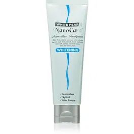 White Pearl NanoCare Whitening Pastă de dinți cu nanoparticule de argint impotriva petelor de pe smalțul dinților 100 g