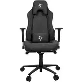 Scaun gaming Arozzi Vernazza Soft Fabric, reglabil (Gri inchis)