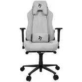 Scaun gaming Arozzi Vernazza Soft Fabric, reglabil (Gri deschis)