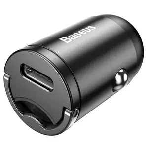 Incarcator Auto Baseus Tiny Star Mini VCHX-B0G, Quick Charge, Port PD Type-C (Gri)