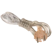 Intrerupator pe fir cu cablu si stecher, Makel 10128282, transparent