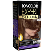 Vopsea de par permanenta Expert Oil Fusion Nr 7.8, 115ml, Loncolor