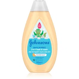 Johnson's® Wash and Bath gel de dus si baie pentru copii 2in1 500 ml