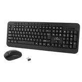 Kit Tastatura si Mouse Wireless Esperanza TITANUM TK109 AKRON (Negru)
