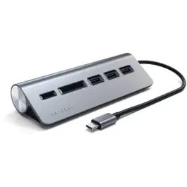 Hub USB Satechi ST-TCHCRM, 3 x USB 3.0, USB Type-C (Gri)