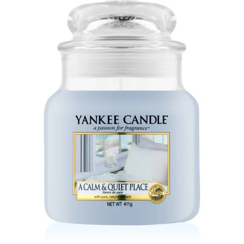 Yankee Candle A Calm & Quiet Place lumânare parfumată Clasic mare 411 g