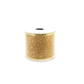 Ribon tip plasa, auriu, 2.7 m