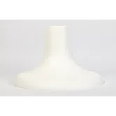 Suport pentru ghiveci Ara 400, plastic, alb, diametru 30 cm, inaltime 30 cm